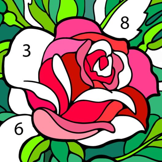 Google Play Store cover for Happy Color®: Color by Number