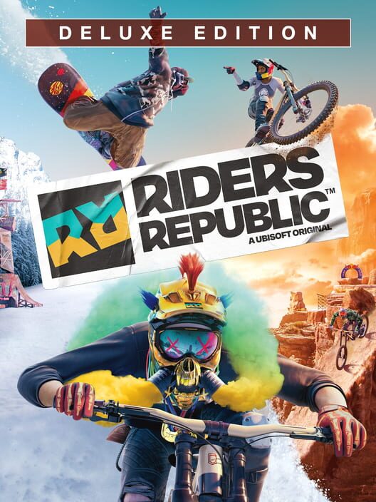 Capa do game Riders Republic: Deluxe Edition