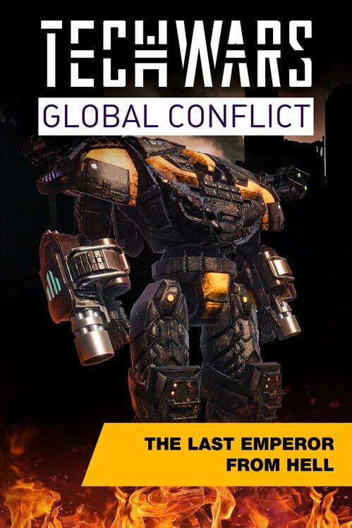 Capa de Techwars Global Conflict: The Last Emperor From Hell Edition
