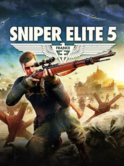 Capa do game Sniper Elite 5