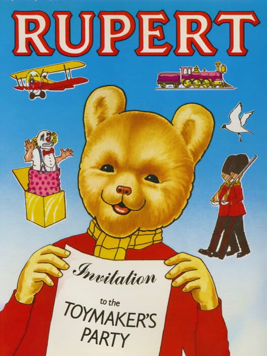 Rupert and the Toymaker's Party cover