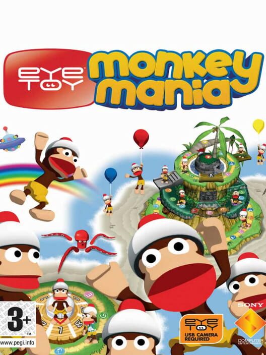 EyeToy: Monkey Mania poster