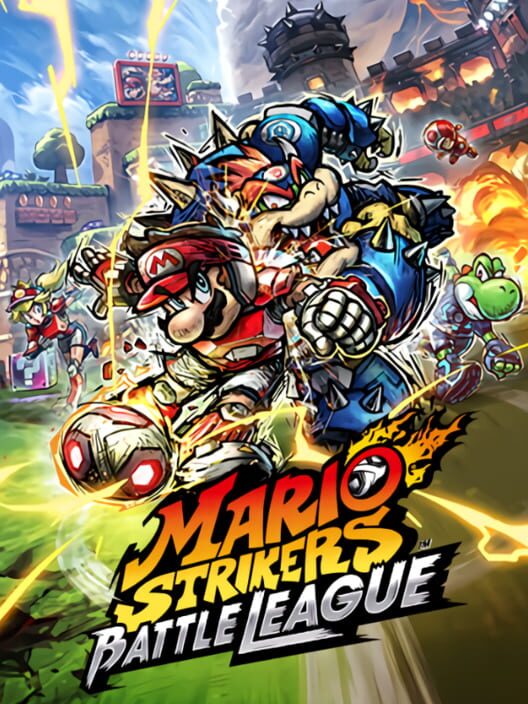 Omslag för Mario Strikers: Battle League