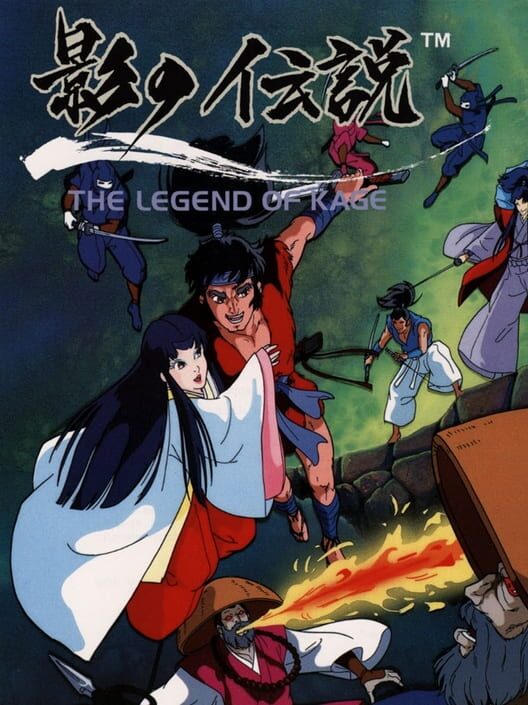 Capa do game The Legend of Kage