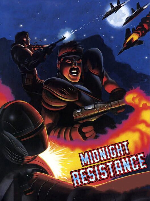 Capa do game Midnight Resistance