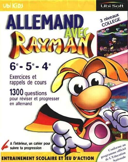 Capa de Allemand avec Rayman