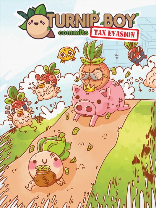 Capa do game Turnip Boy Commits Tax Evasion