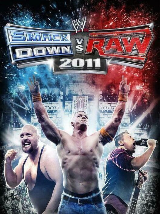 Omslag för WWE SmackDown Vs. Raw 2011