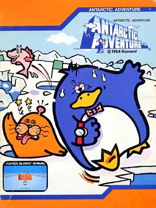 Capa do game Antarctic Adventure