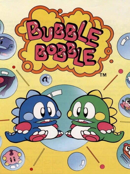 Capa do game Bubble Bobble