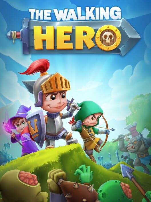 Google Play Store cover for Walking Hero - Idle Battle RPG