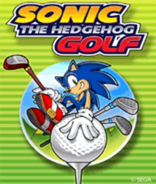 Sonic the Hedgehog Golf poster