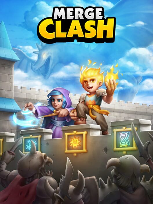 Google Play Store cover for Merge Clash: Tower Defense TD