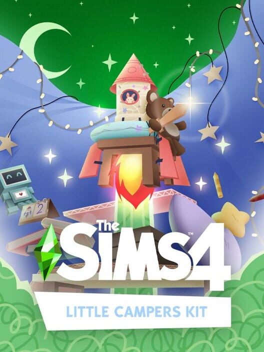 Capa do game The Sims 4: Little Campers Kit