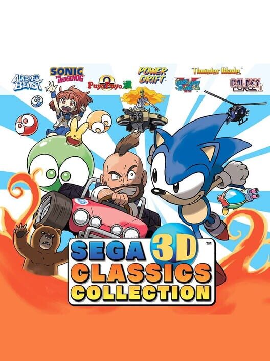 Omslag för Sega 3D Classics Collection