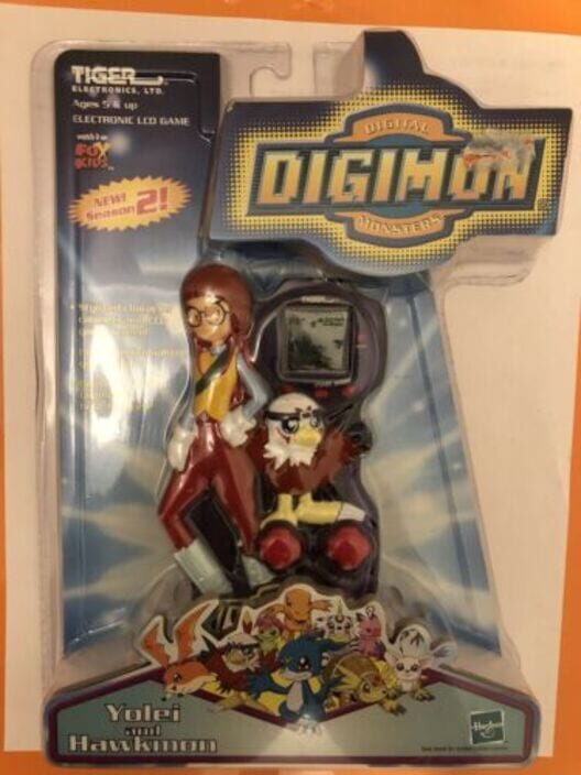 Digimon Yolei and Hawkmon poster