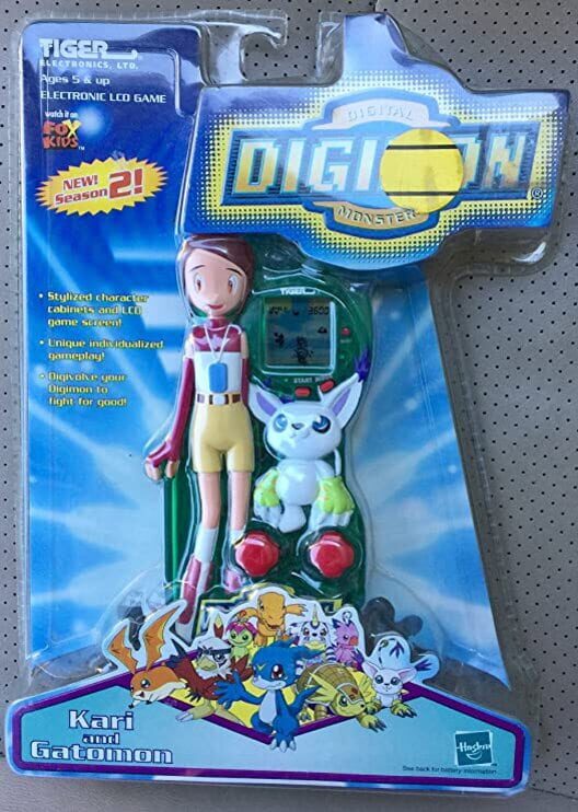 Digimon Kari and Gatomon poster