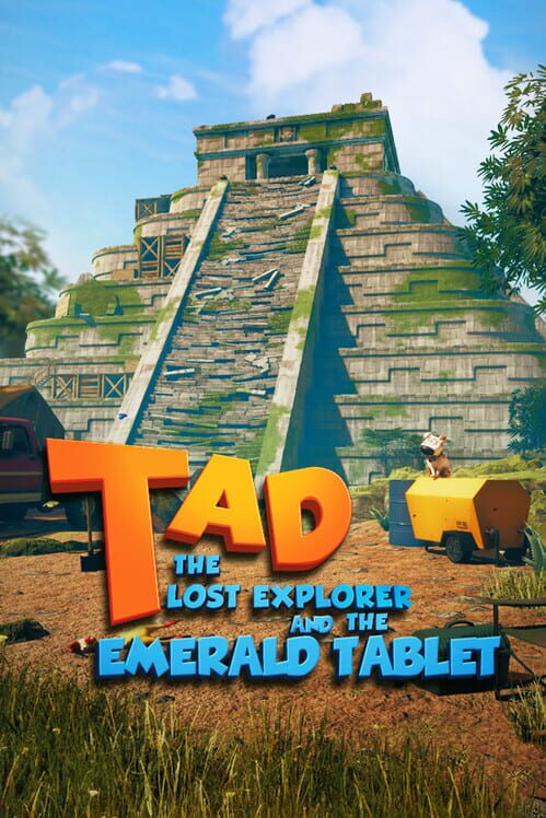 Capa do game Tad the Lost Explorer and the Emerald Tablet