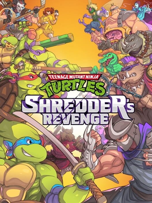 Omslag för Teenage Mutant Ninja Turtles: Shredder's Revenge