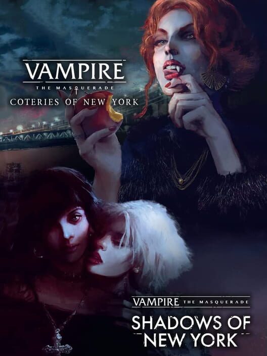 Capa de Vampire: The Masquerade - Coteries of New York & Shadows of New York