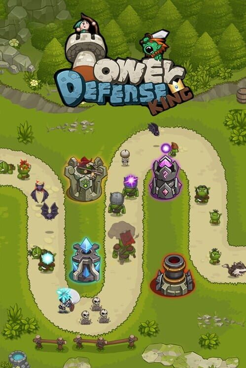 Google Play Store cover for Tower Defense King