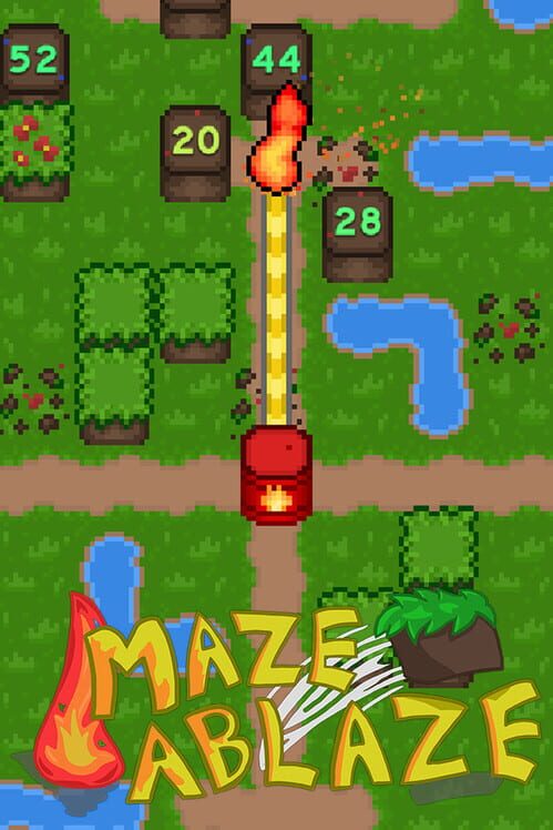 Capa do game Maze Ablaze