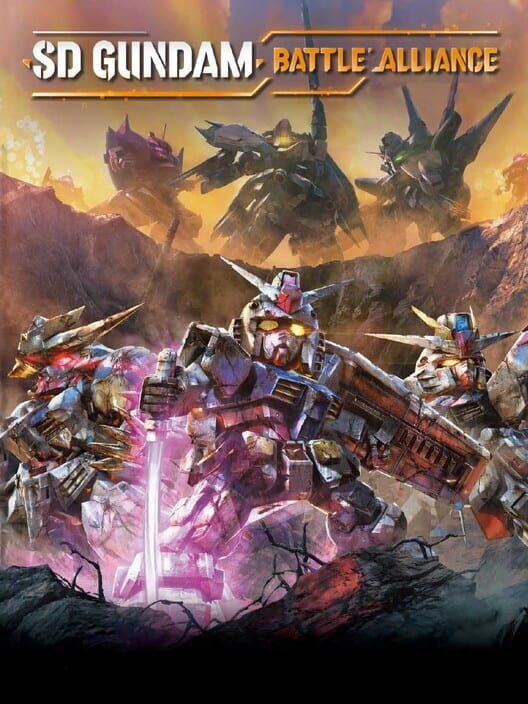 Capa do game SD Gundam Battle Alliance
