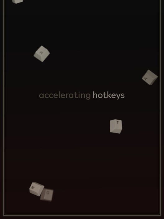 Accelerating Hotkeys screenshot