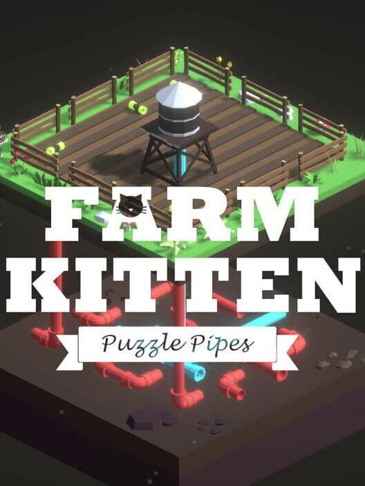 Farm Kitten: Puzzle Pipes screenshot