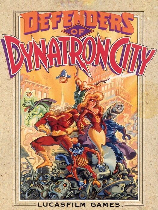 Defenders of Dynatron City cover