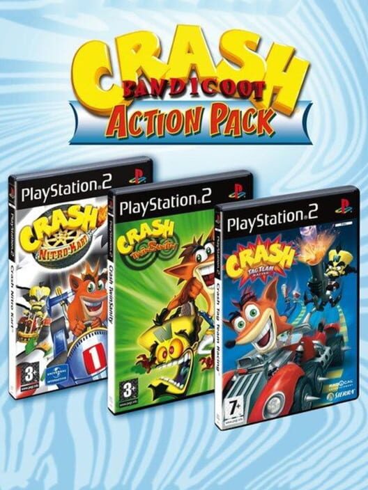 Capa de Crash Bandicoot Action Pack