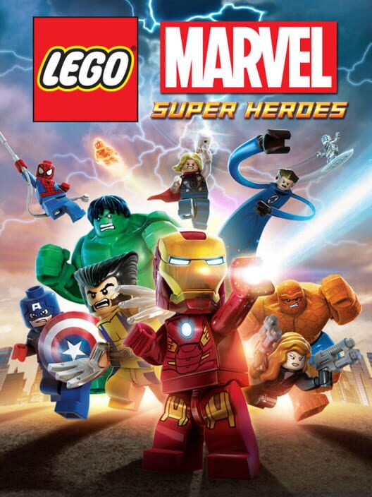 Omslag för LEGO Marvel Super Heroes