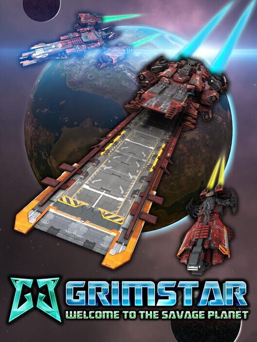 Grimstar: Welcome to the savage planet cover