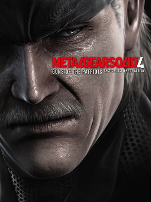 Omslag för Metal Gear Solid 4: Guns Of The Patriots