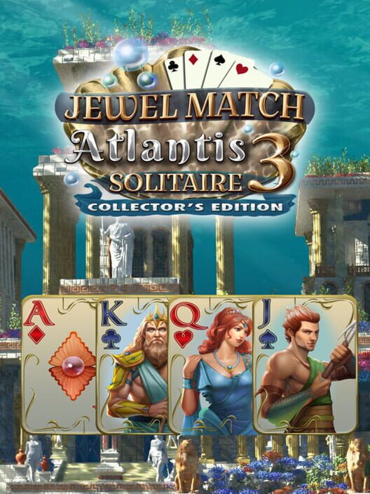 Jewel Match Atlantis Solitaire 3: Collector's Edition cover