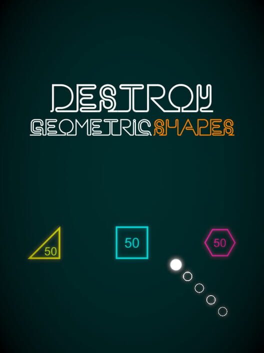 Destroy Geometric Shapes poster