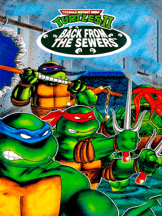 Teenage Mutant Hero Turtles II: Back From the Sewers 封面