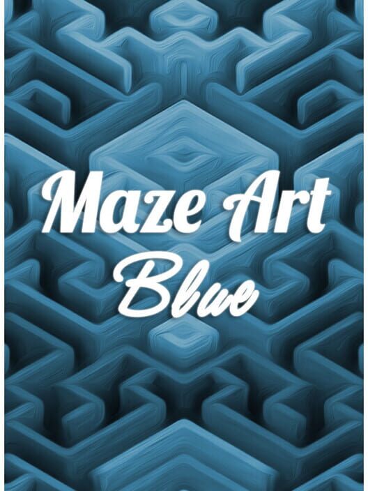 Maze Art: Blue cover
