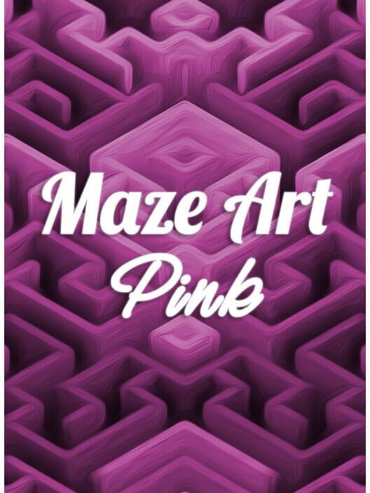 Maze Art: Pink cover