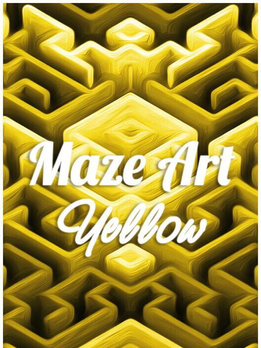 Maze Art: Yellow cover