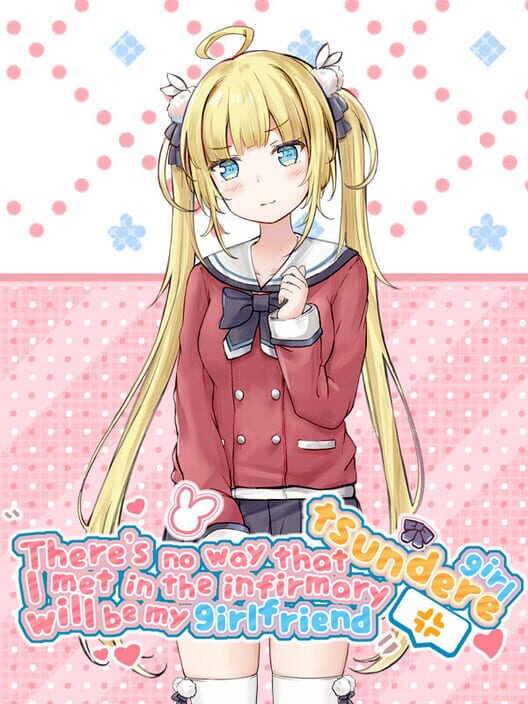 Capa de There's no way that tsundere girl I met in the infirmary will be my girlfriend