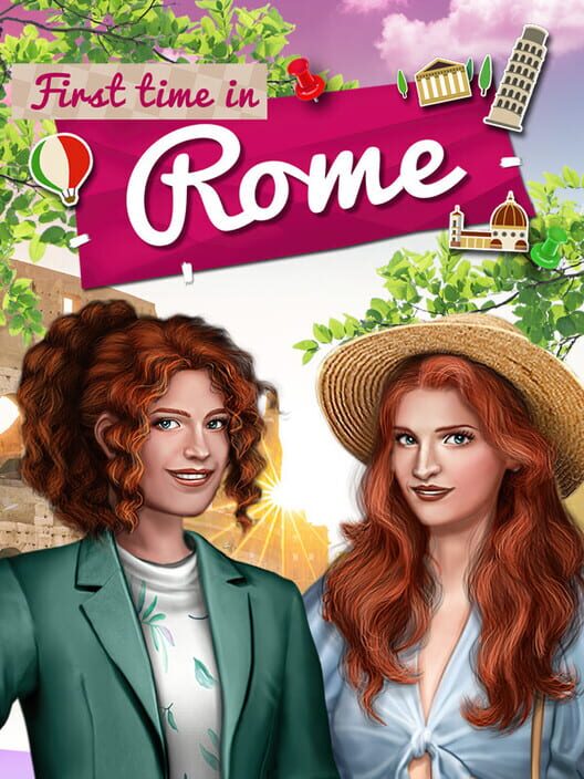 Cover for First Time in Rome