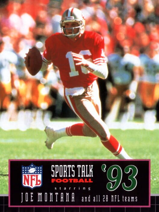 Carátula de NFL Sports Talk Football '93 Mega Drive PAL España