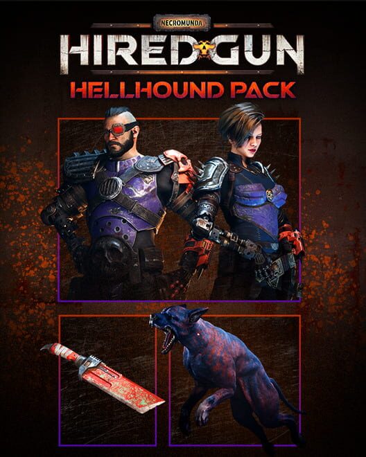 Capa de Necromunda: Hired Gun - Hellhound Pack