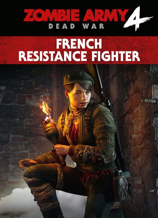Capa de Zombie Army 4: Dead War - French Resistance Fighter Character