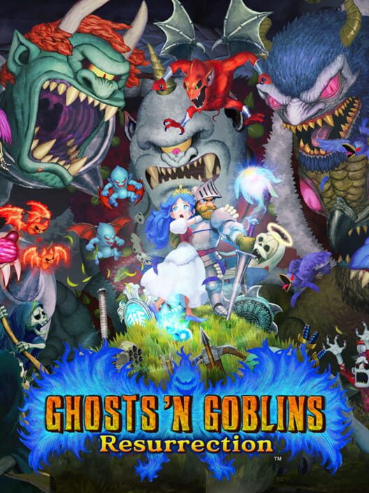 Omslag för Ghosts 'N Goblins Resurrection