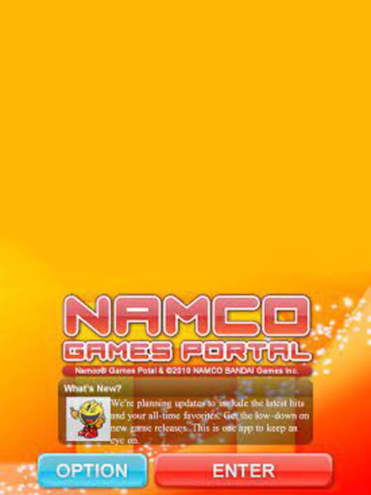Capa de Namco Games Portal