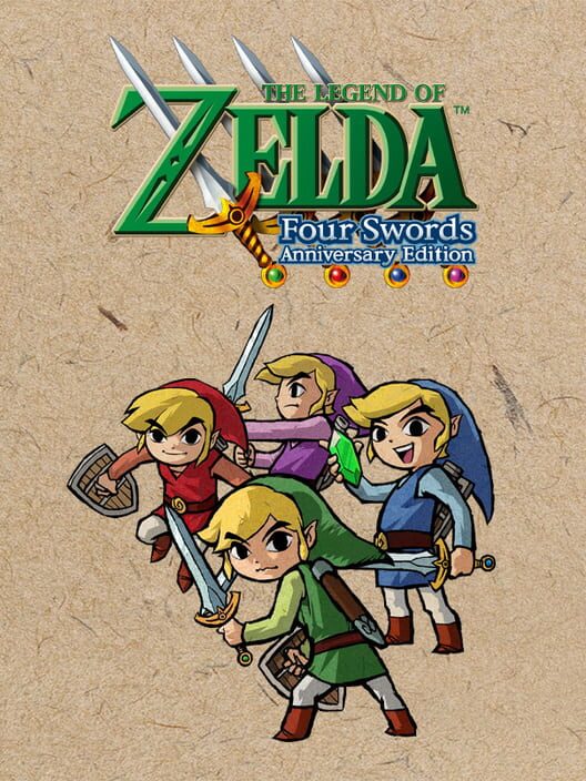 The Legend of Zelda: Four Swords - Anniversary Edition poster