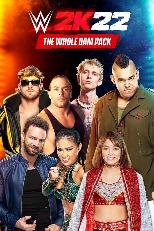 WWE 2K22: The Whole Dam Pack cover art