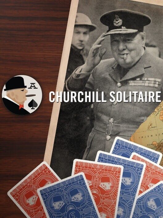 Google Play Store cover for Churchill Solitaire Card Game